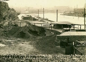 Photo Of the Abendroth Foundry on the Byram River in Port Chester, NY